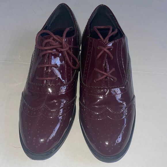 ASOS Patent leather wing tip shoes - Picture 1 of 5